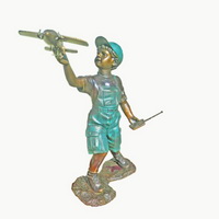 Bronze Child statue CCS-101