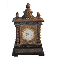 Brass clock CC-019