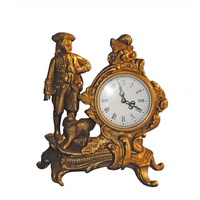 Brass clock CC-024