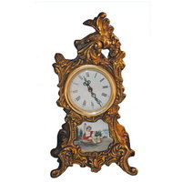 Brass clock CC-020