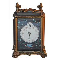 Brass clock CC-015