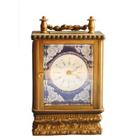 Brass clock CC-002