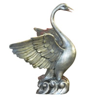 Bronze swan fountain CCF-006
