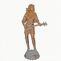 Bronze music theme statue CCS-112