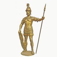 Bronze soldier statue CCS-063