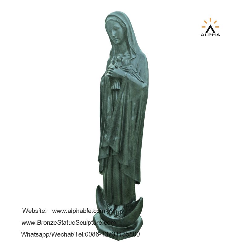 Bronze Saint Mary statue CCS-099