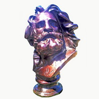 Bronze bust statue CCS-026