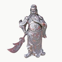 Bronze Guangong statue CCS-088