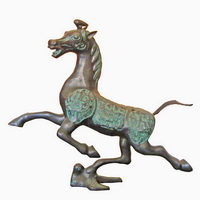 Bronze horse statue CA-001