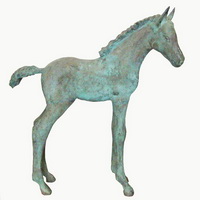 Bronze horse statue CA-019