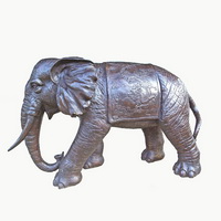 Bronze elephant statue sculpture CA-008