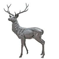Bronze deer statue CA-033
