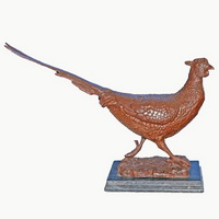 Bronze pheasant statue sculpture CA-050