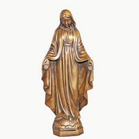 Bronze Saint Mary statue sculpture CCS-140