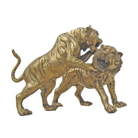 Bronze tiger sculpture CA-057