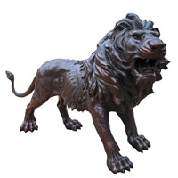 Life size lion statue sculptures CA-078
