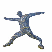 Modern rugby player sculpture CMS-023