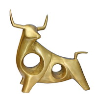 Bronze modern ox sculpture CMS-027